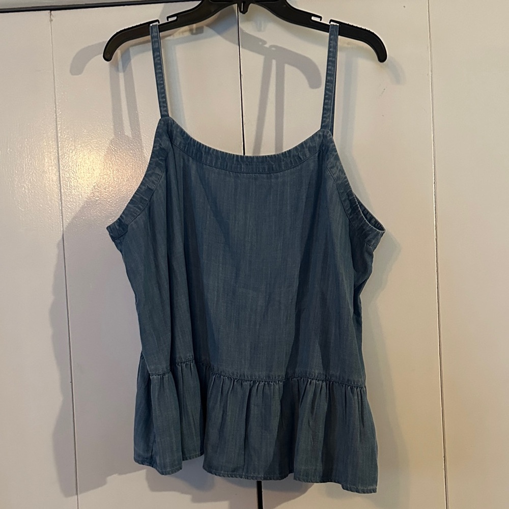 Chambray Top